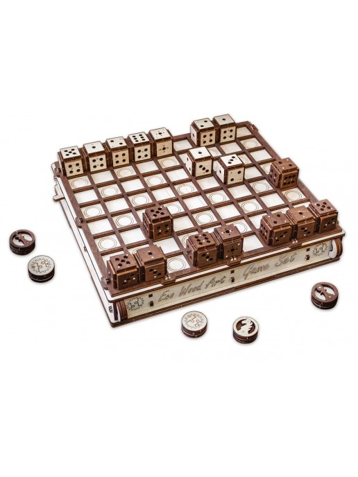 Конструктор деревянный 3D EWA Gameset Игровой набор