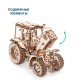 Сборная модель деревянная 3D EWA Трактор БЕЛАРУС 82