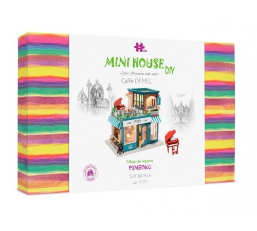 Румбокс, интерьерный конструктор MiniHouse Серия: Известные кафе мира "Сaffe Demel"
