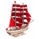 Сборная модель из дерева Lemmo Корабль с парусами "Секрет Океана"