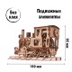 Механическая сборная модель Wood Trick Паровозик с рельсами