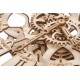 Механическая сборная модель Wood Trick Настенные часы с маятником