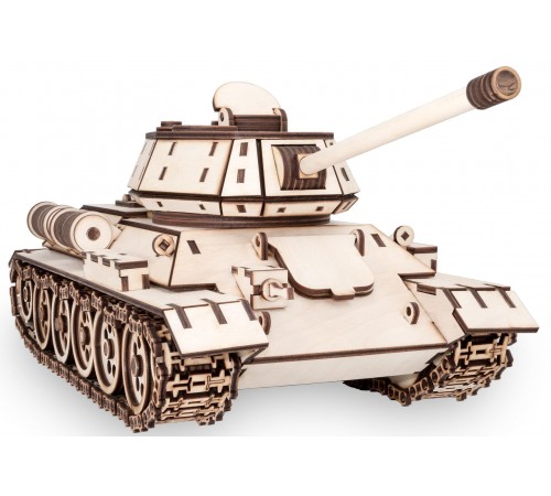 Конструктор деревянный 3D EWA Танк T-34-76