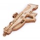 Механическая сборная модель Wood Trick Штурмовая винтовка USG-2
