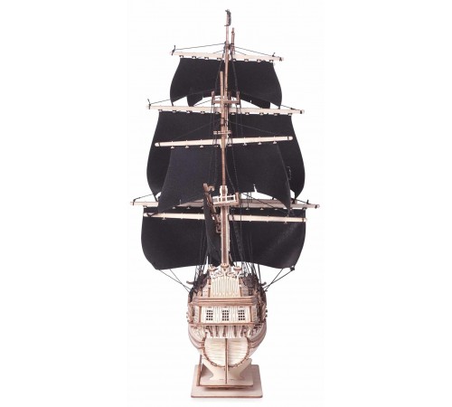 Сборная модель из дерева Lemmo Пиратский корабль "Черное Сердце"
