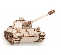 Конструктор деревянный 3D EWA Танк ЛЕВ
