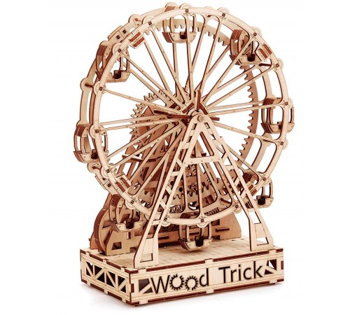 Механическая сборная модель Wood Trick Механическое колесо обозрения
