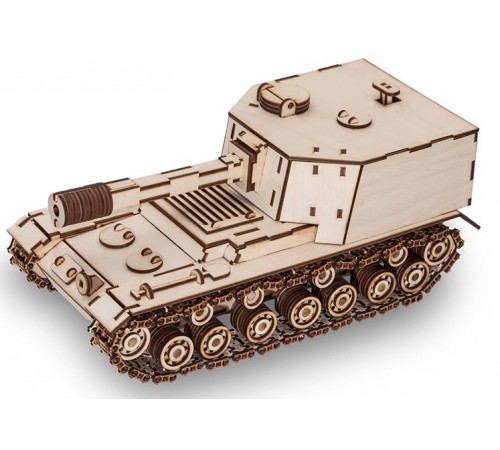Конструктор деревянный 3D EWA Танк САУ-212 Конструктор деревянный 3D EWA Танк САУ-212
