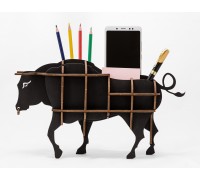 Сборная модель EWA Design "Настольный органайзер Бык"