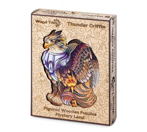 Деревянный пазл Wood Trick Громовой Грифон (35x26 см)