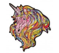 Деревянный пазл Wood Trick Единорог: Розовое Небо (16x17 см)