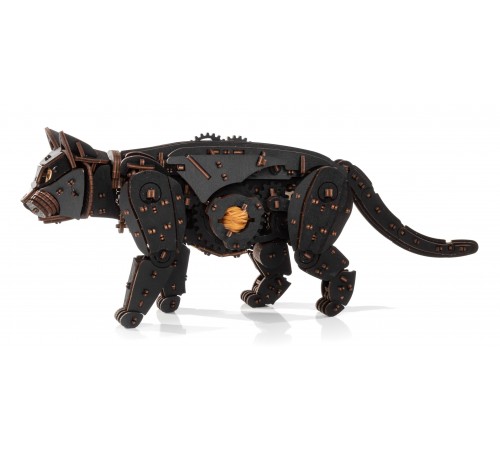 Сборная модель деревянная 3D EWA Механический Черный Кот (Кошка) Сборная модель деревянная 3D EWA Механический Черный Кот (Кошка)