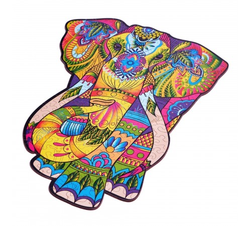 Деревянный пазл Wood Trick Великолепный Слон (36x28 см)