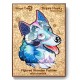 Деревянный пазл Wood Trick Храбрый Хаски с кристаллами Swarovski ® (48x35 см)