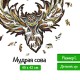 Деревянный, фигурный пазл EWA Мудрая Сова L 40x42 см