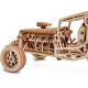 Механическая сборная модель из дерева Wood Trick Безумный Багги