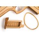 Механический 3D-пазл из дерева Wood Trick Набор пистолетов