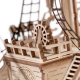 Сборная модель из дерева Lemmo Корабль Утренняя Звезда (красные паруса)