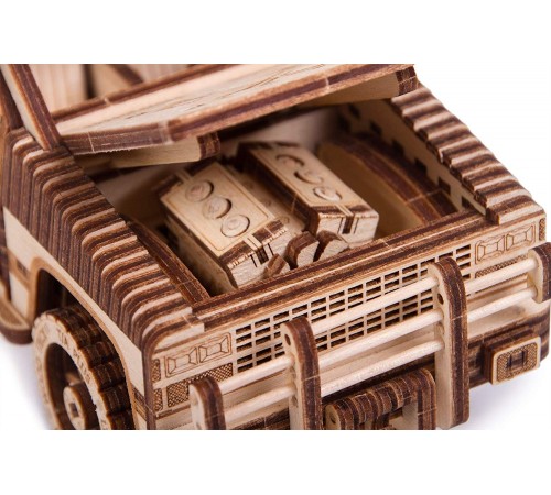 Механический 3D-пазл из дерева Wood Trick Пикап WT-1500