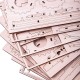 Конструктор деревянный 3D EWA Прицеп к трактору КИРОВЕЦ К-7М