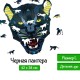 Деревянный, фигурный пазл EWA Черная Пантера L 42x38 см