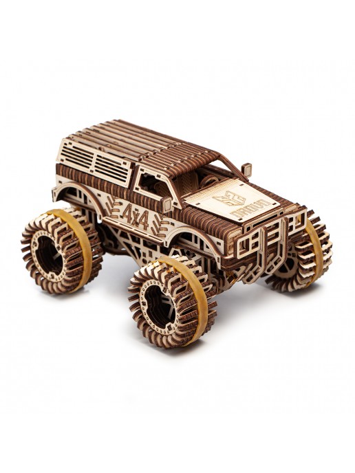 Механическая сборная модель DROVO Джип БигФут 4x4