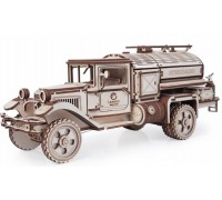 Конструктор 3D деревянный Lemmo Грузовик "Полуторка" Заправщик