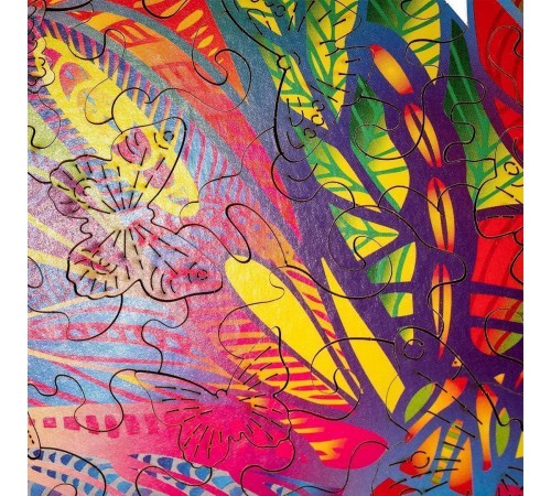 Деревянный пазл Wood Trick Драгоценная бабочка (36x28 см)