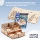 Деревянный конструктор, сборная модель DROVO Органайзер настольный