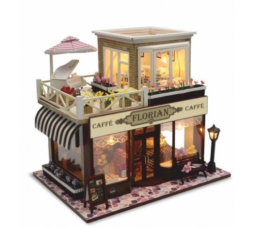 Румбокс, интерьерный конструктор MiniHouse Серия: Известные кафе мира "Caffe Florian" Румбокс, интерьерный конструктор MiniHouse Серия: Известные кафе мира "Caffe Florian"