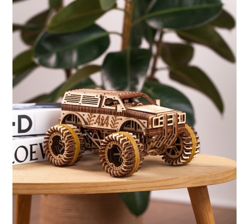 Механическая сборная модель DROVO Джип БигФут 4x4