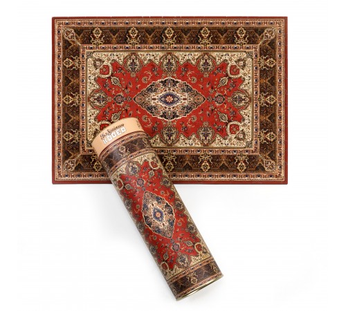 Деревянный фигурный пазл EWA Бабушкин советский ковер 39x28 см