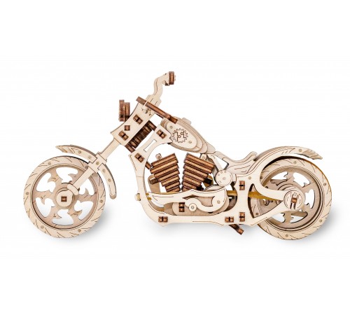 Конструктор деревянный 3D EWA Мотоцикл Cruiser Конструктор деревянный 3D EWA Мотоцикл Cruiser