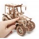 Сборная модель деревянная 3D EWA Трактор БЕЛАРУС 82
