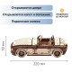 Деревянный конструктор автомобиль DROVO Родстер 007