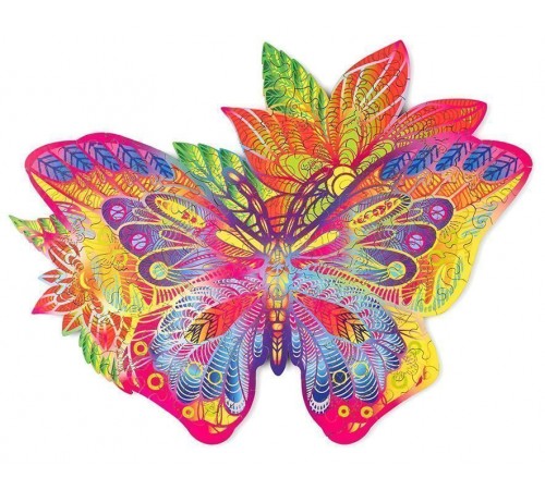 Деревянный пазл Wood Trick Драгоценная бабочка (36x28 см)