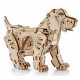 Конструктор деревянный 3D EWA Механическая собака Puppy