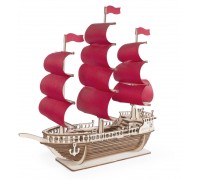 Сборная модель из дерева Lemmo Корабль "Ламар"