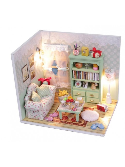 Румбокс, интерьерный конструктор MiniHouse Чай вдвоём (с фигурками)
