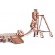 Механическая сборная модель из дерева Wood Trick Большие Американские горки