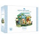 Румбокс книжный, интерьерный конструктор MiniHouse Летнее Кафе