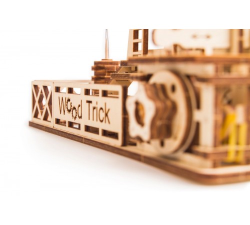 Механический 3D-пазл из дерева Wood Trick Нефтяная Вышка