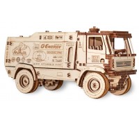 Конструктор деревянный 3D EWA МАЗ-5309RR 1:20