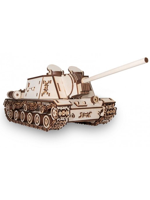 Конструктор деревянный 3D EWA Танк ИСУ-152