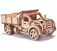 Механический 3D-пазл из дерева Wood Trick Грузовик-Самосвал