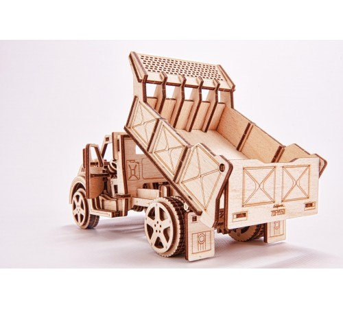 Механический 3D-пазл из дерева Wood Trick Грузовик-Самосвал Механический 3D-пазл из дерева Wood Trick Грузовик-Самосвал