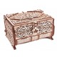 Cборная модель Wood Trick Шкатулка, декорированная кристаллами Swarovski ®