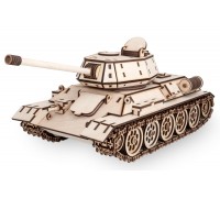 Конструктор деревянный 3D EWA Танк T-34-76