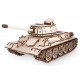 Конструктор деревянный 3D EWA Танк T-34-76