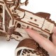 Сборная модель деревянная 3D EWA Трактор БЕЛАРУС 82.3 с плугом